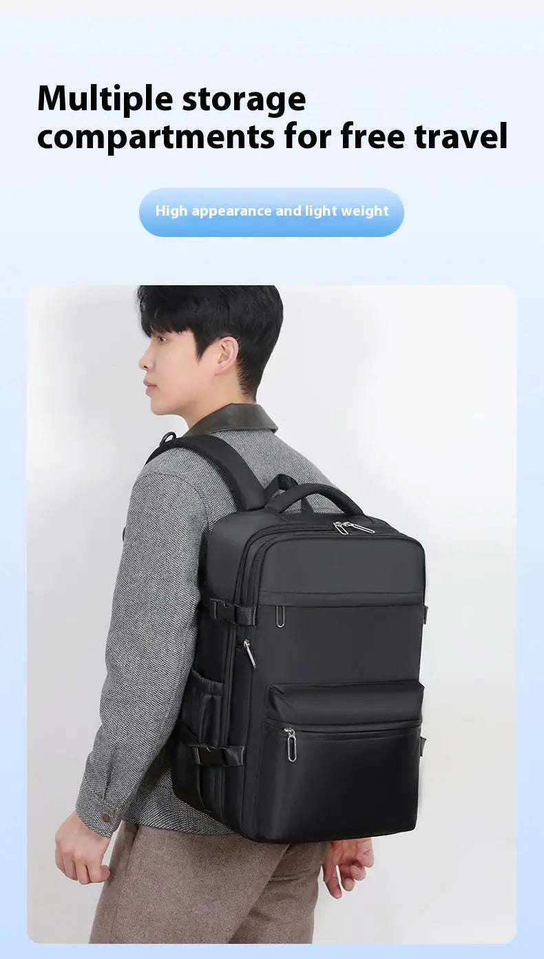 Business‑Class Oxford Laptop Backpack for Work & Travel (25L - 35L)