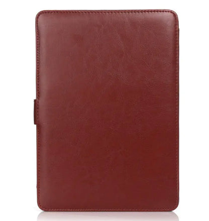 Protective PU Leather Notebook Sleeve for 15.4‑Inch Notebooks