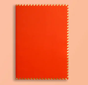 6 × 8" Faux Leather Notebook