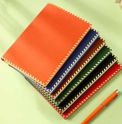 6 × 8" Faux Leather Notebook