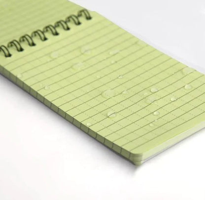 Waterproof Notebook and Sticky Notes Set