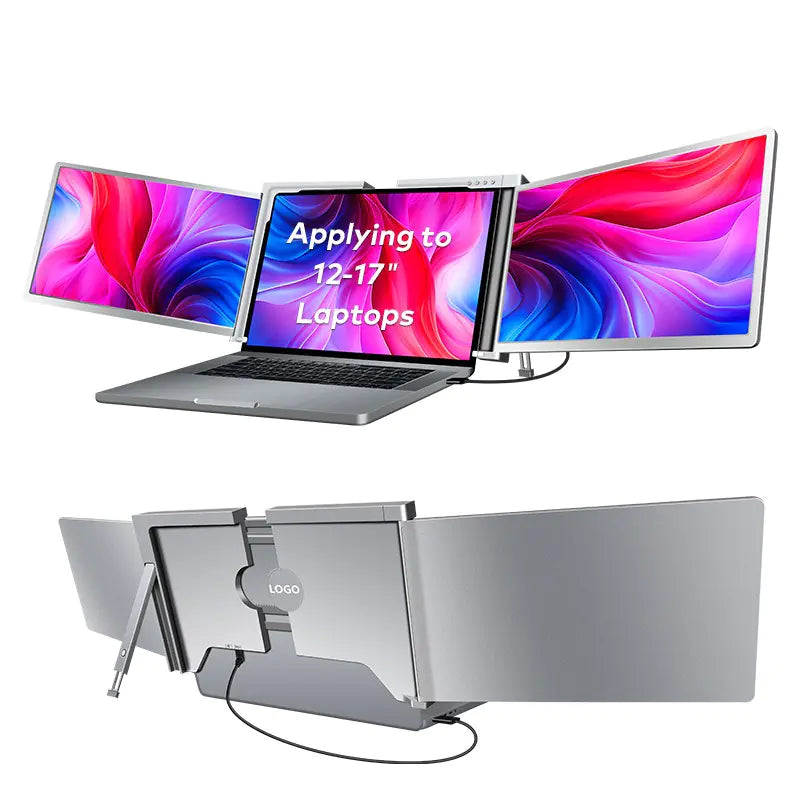 15" Universal Dual-Screen Portable Display
