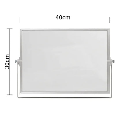 DualScribe Two‑Sided Magnetic Desktop Calendar & Whiteboard