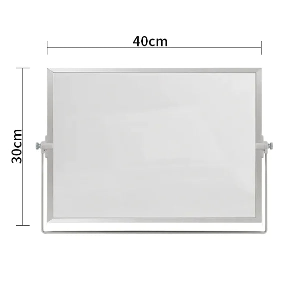 DualScribe Two‑Sided Magnetic Desktop Calendar & Whiteboard