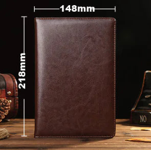Custom Faux Leather Notebook & Journal (8.35 × 5.79 in)