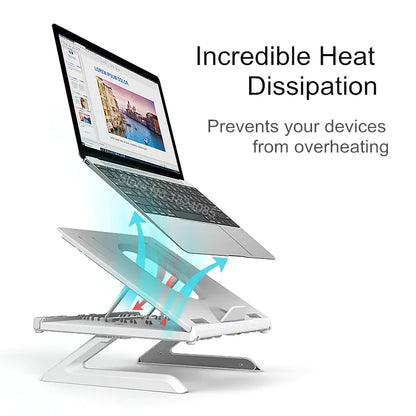 Adjustable Laptop & Tablet Stand for Home & Office