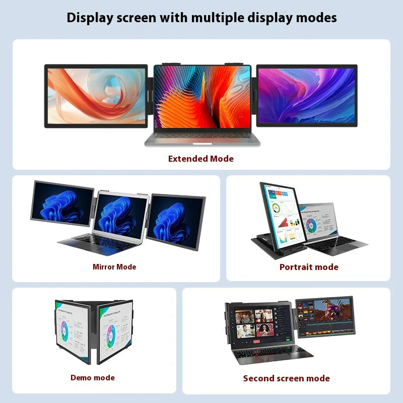 Portable Dual-Screen Display (#6 - 14")
