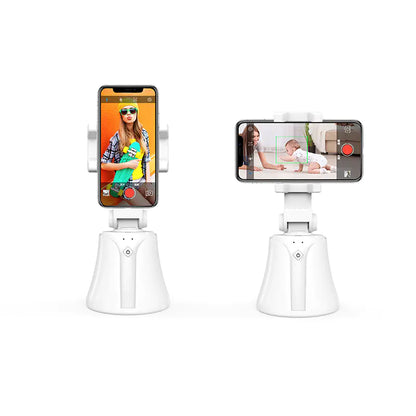 360° Rotating Smartphone Stand with Face Tracking