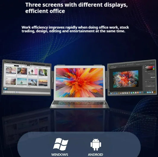 Portable Dual-Screen Display (#3 - 14")